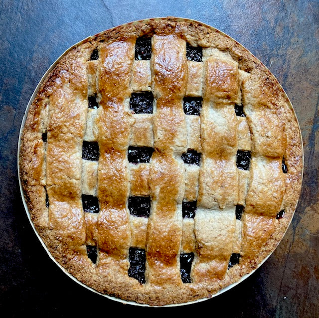 Cranberry Linzertorte (Available December 19 & 23)