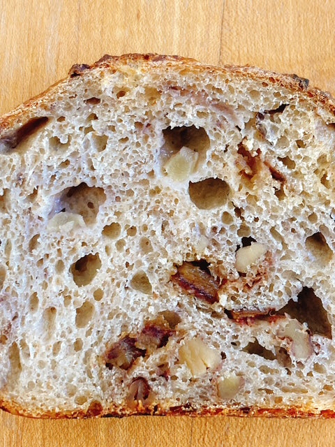 Date, Apple, and Walnut Sourdough