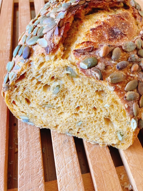 Pumpkin Seed Sourdough